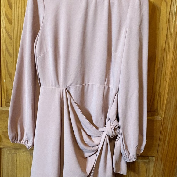 Lulu's Blush Long Sleeve Dress - Picture 2 of 3